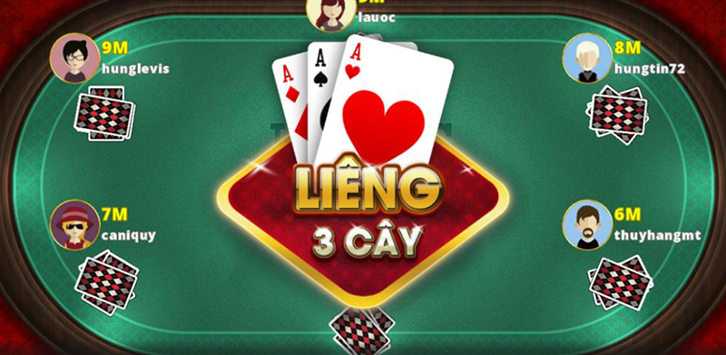 danh lieng doi thuong 3 Game Bài