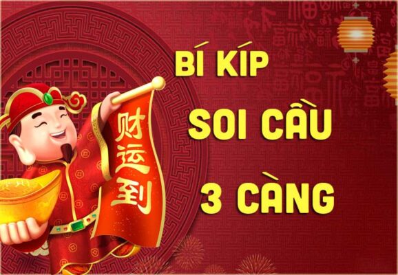 de 3 cang 1 Lô Đề