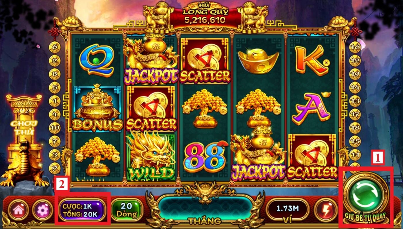 Khám phá Slot game Nổ hũ Long Quy Chi Bảo tại Sin88